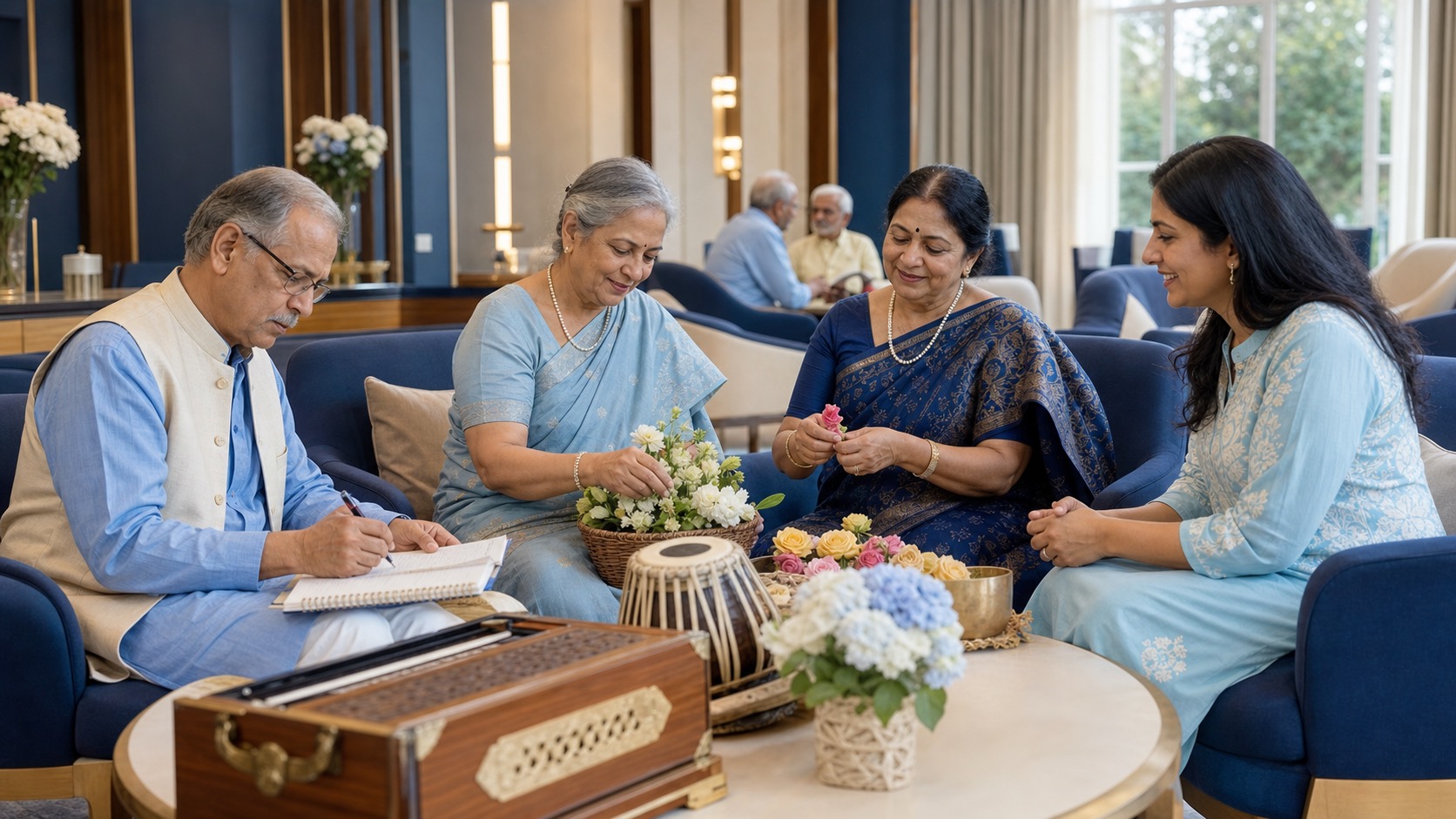 Bhajan and Satsang for Older Adults: A Practical Wellbeing Plan